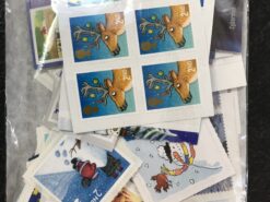 £2 mixed gummed postage stamps