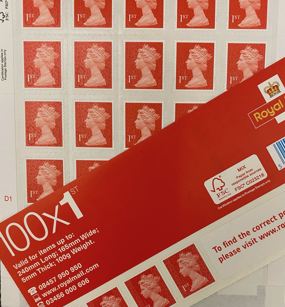 Discount Postage Stamps Online | Royal Mail Postage Stamps UK