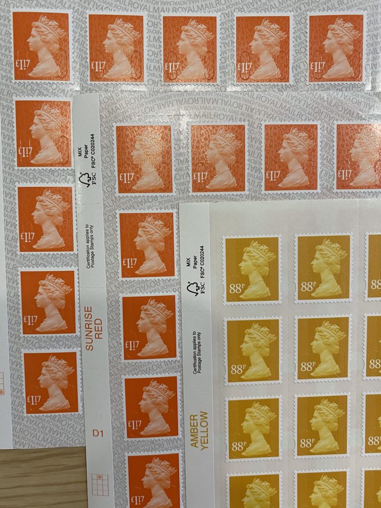 Discount Postage Stamps Online | Royal Mail Postage Stamps UK