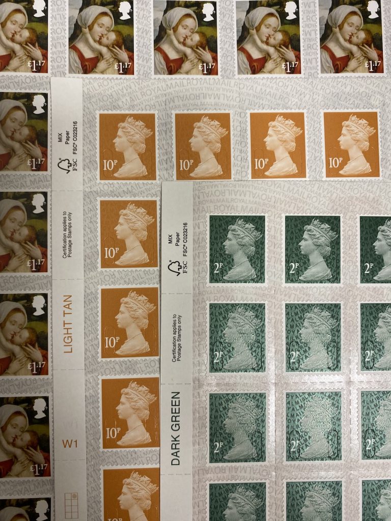 Discount Postage Stamps Online | Royal Mail Postage Stamps UK