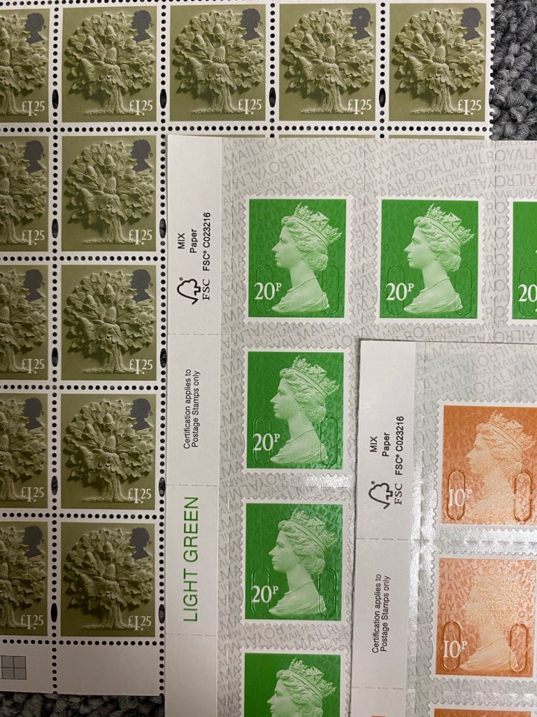 Discount Postage Stamps Online | Royal Mail Postage Stamps UK
