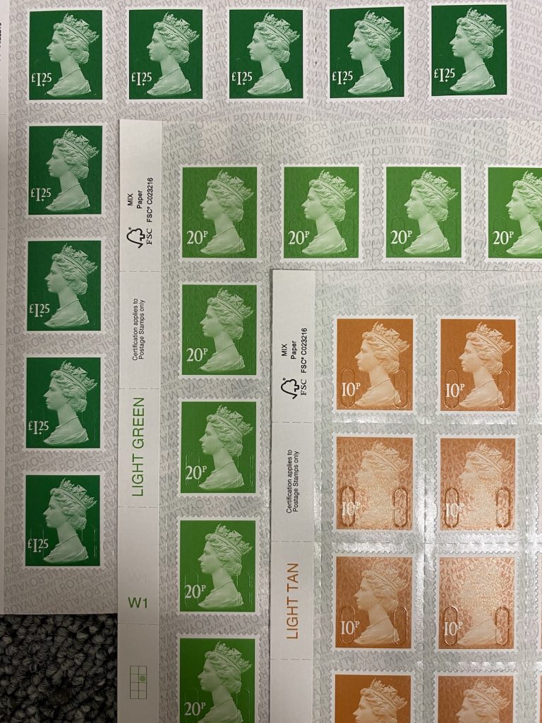 Discount Postage Stamps Online | Royal Mail Postage Stamps UK