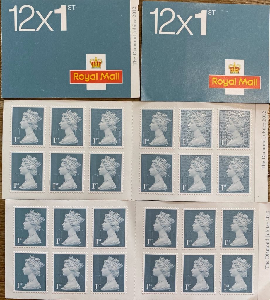 12 x 1st Jubilee stamps Discount Postage Stamps Online Royal Mail