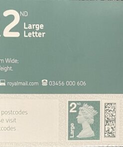 2nd Class Stamps, Large Letter