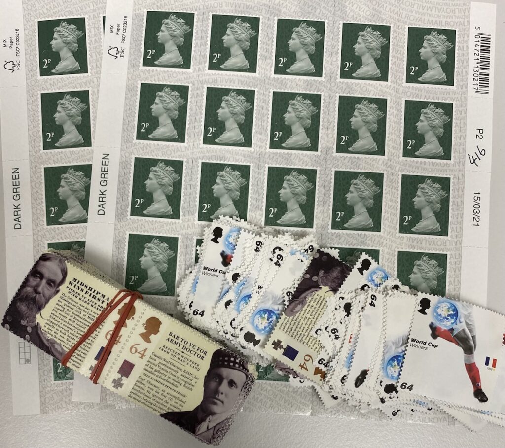 Discount Postage Stamps Online | Royal Mail Postage Stamps UK