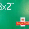 8 x 2nd self adhesive green stamps QR coded