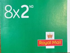 8 x 2nd self adhesive green stamps QR coded
