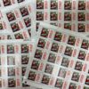 1st class xmas stamps with QR barcode
