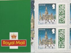 2nd class self adhesive booklets of 8 xmas 2024