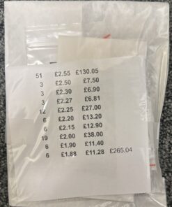 1.88 - 2.55 mixed gummed picture stamps