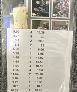 mixed mini slips picture stamps