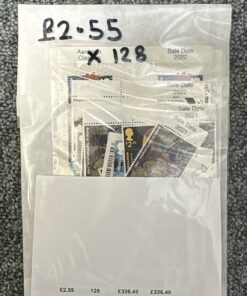 mixed gummed picture stamps 326 face 128 x £2.55