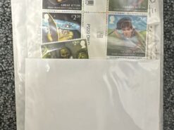 mixed gummed picture stamps 334 face 152 x 2.20