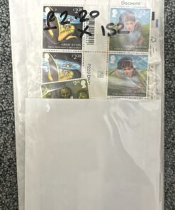 mixed gummed picture stamps 334 face 152 x 2.20
