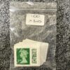 2nd class barcoded postage stamps - individual stamps